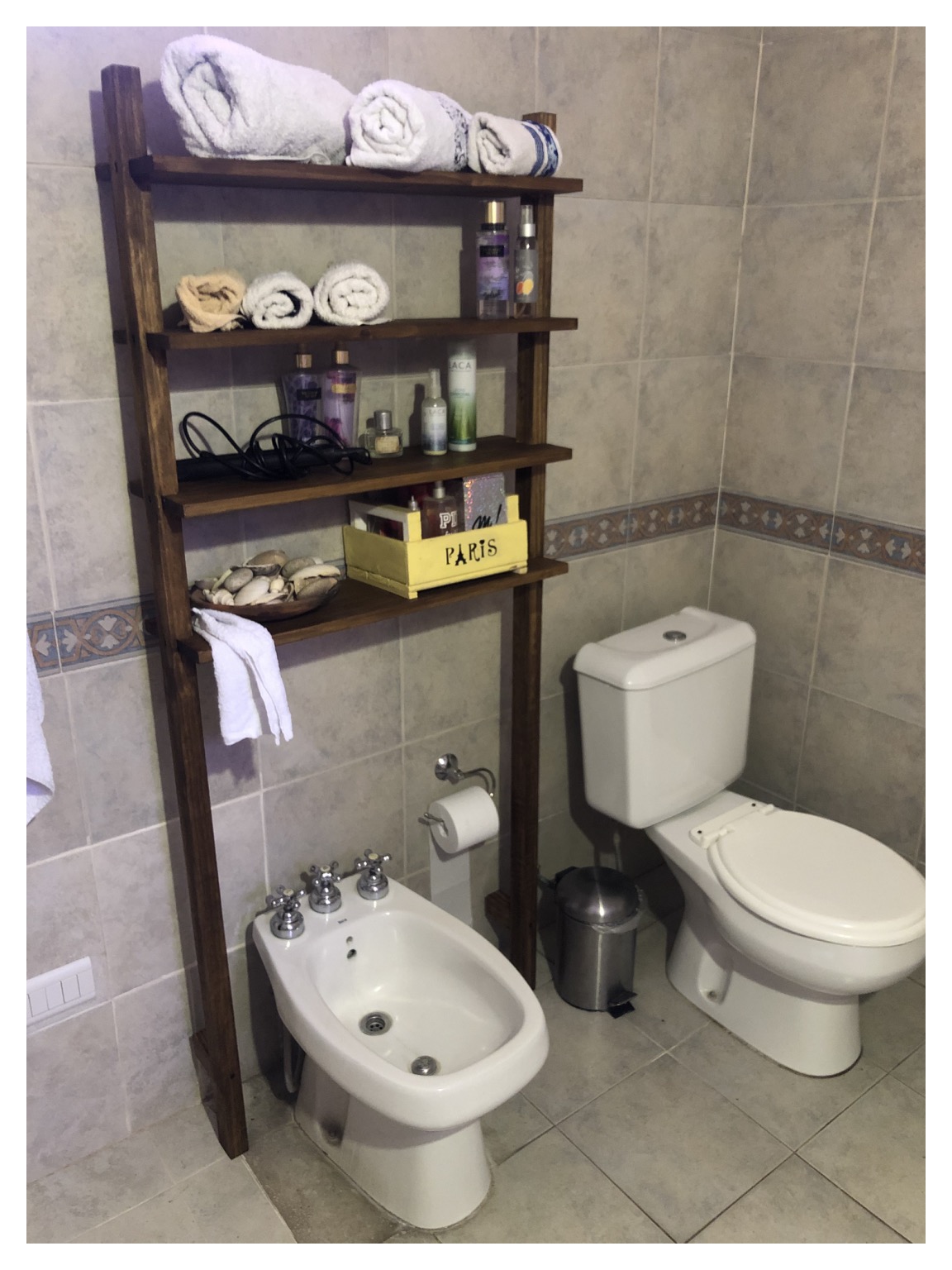 Organizador de baño